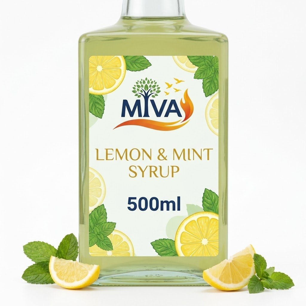 Lemon & Mint Syrup - 500ml